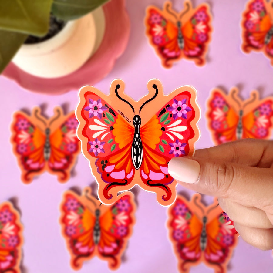 Butterfly Sticker