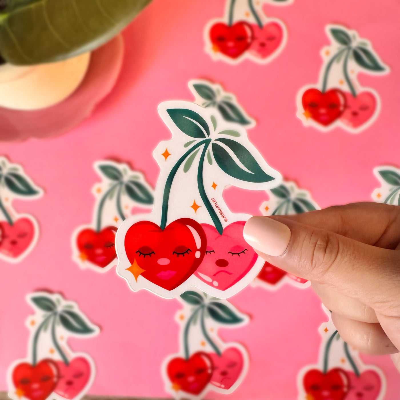 Cherry Love Sticker