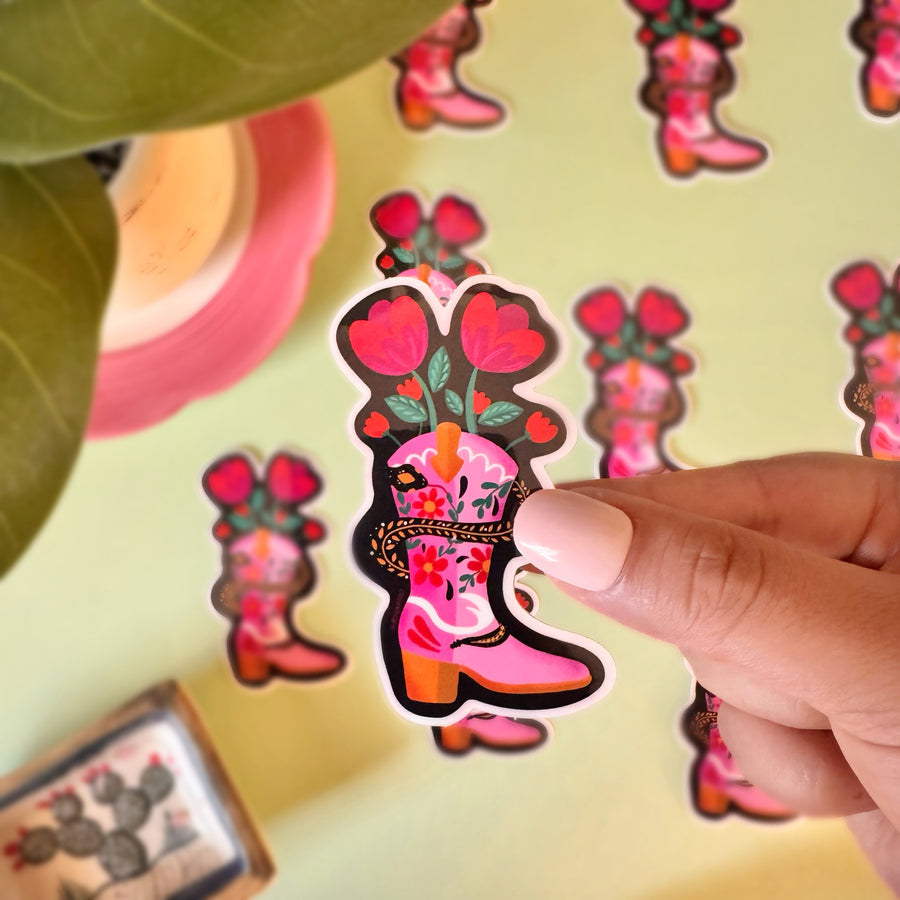 Cowgirl Sticker