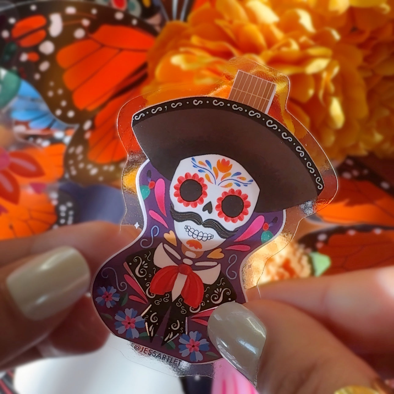 El Catrin Sticker