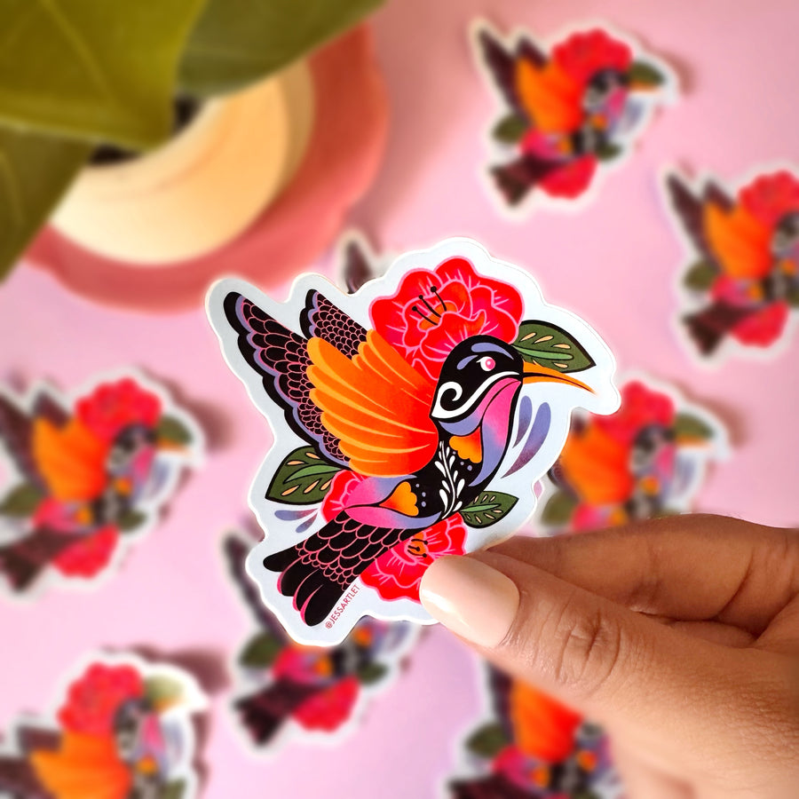 Colibri Stickers Products · JESSARTLET ILLUSTRATIONS