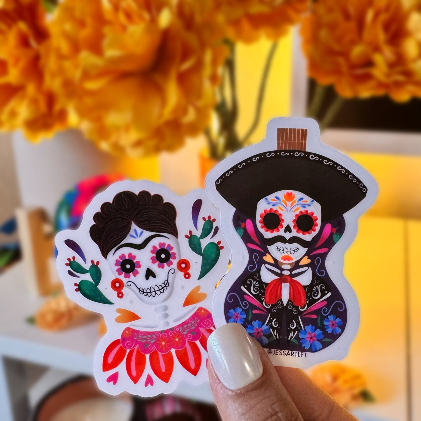 La Catrina Sticker