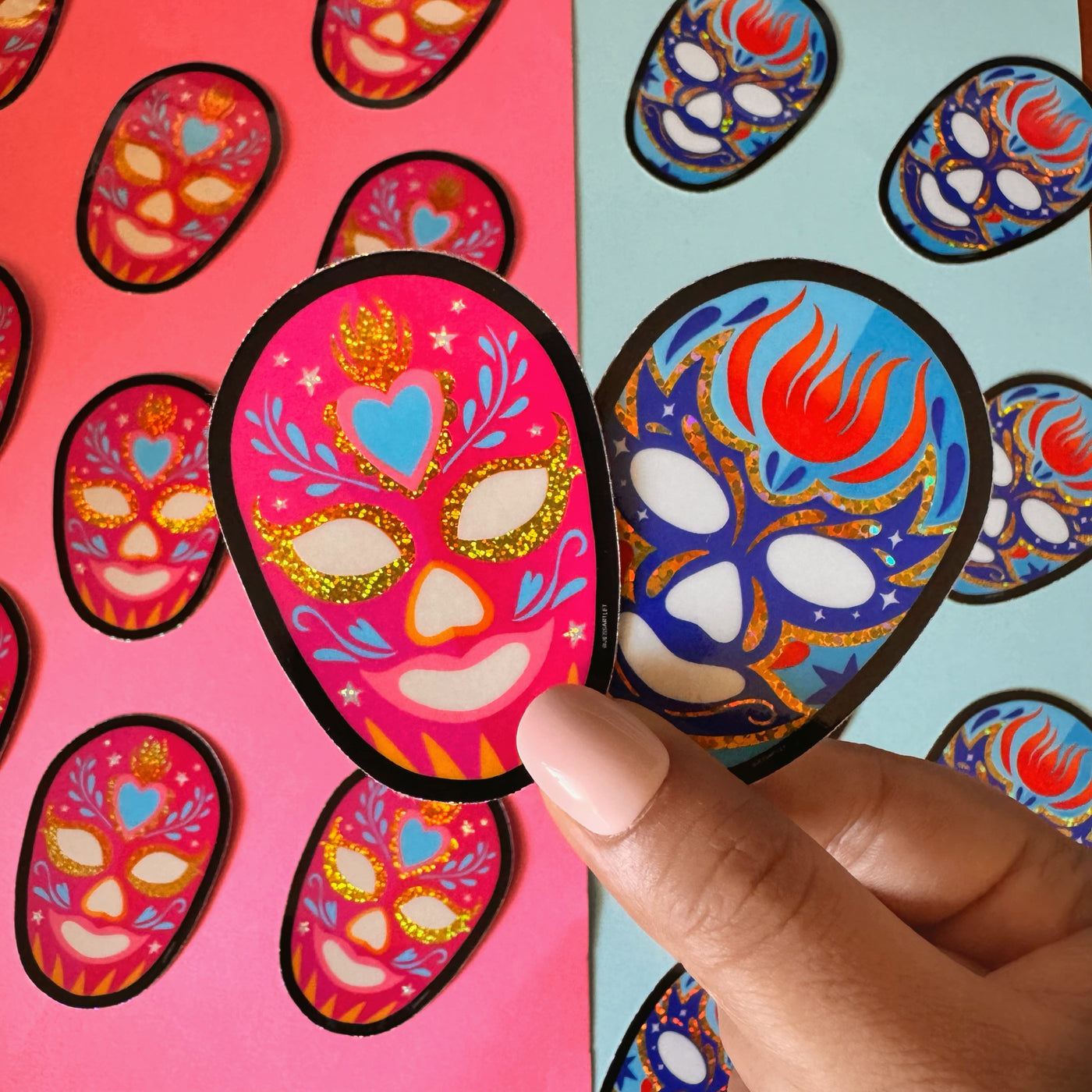 Luchadores Sticker