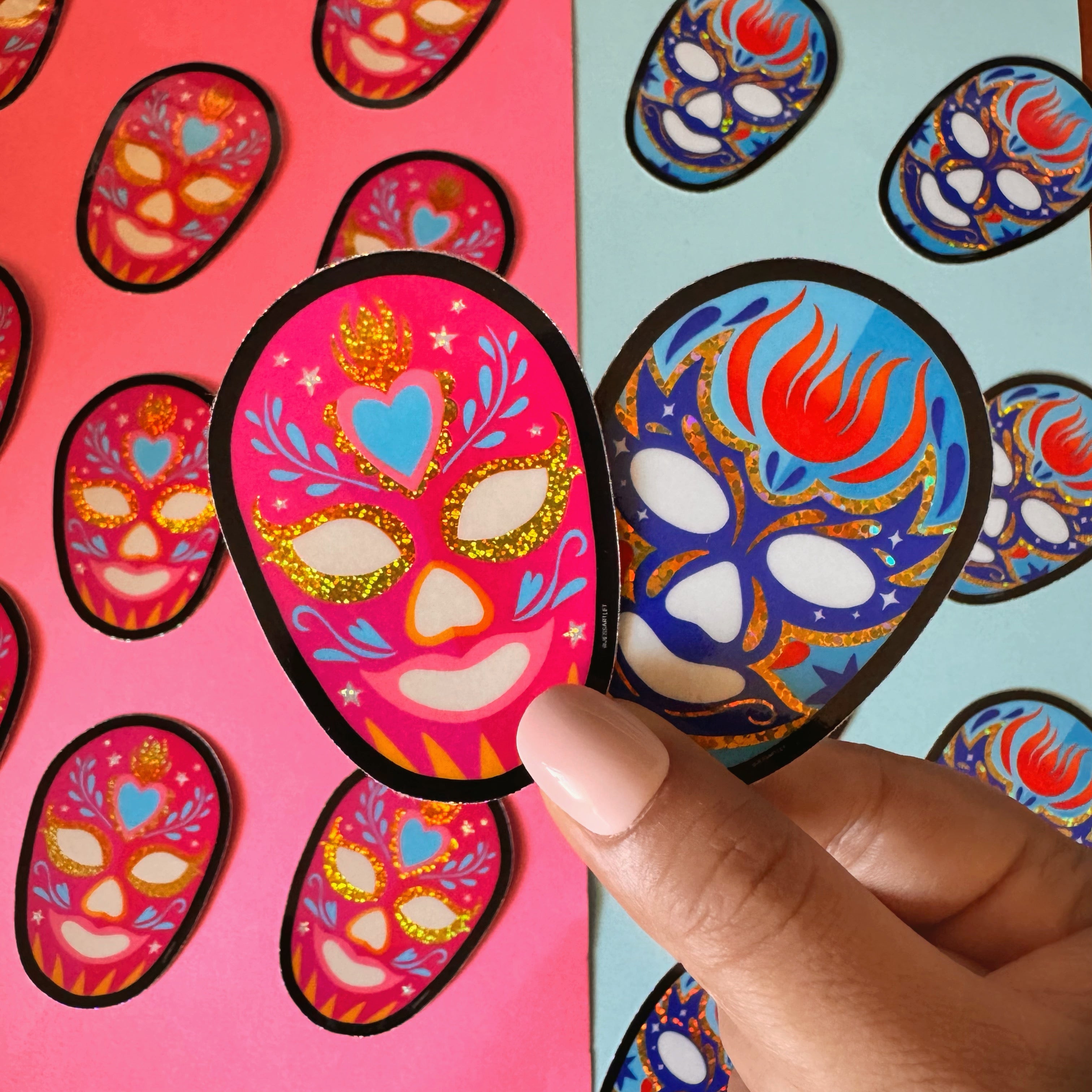 Luchadores Sticker