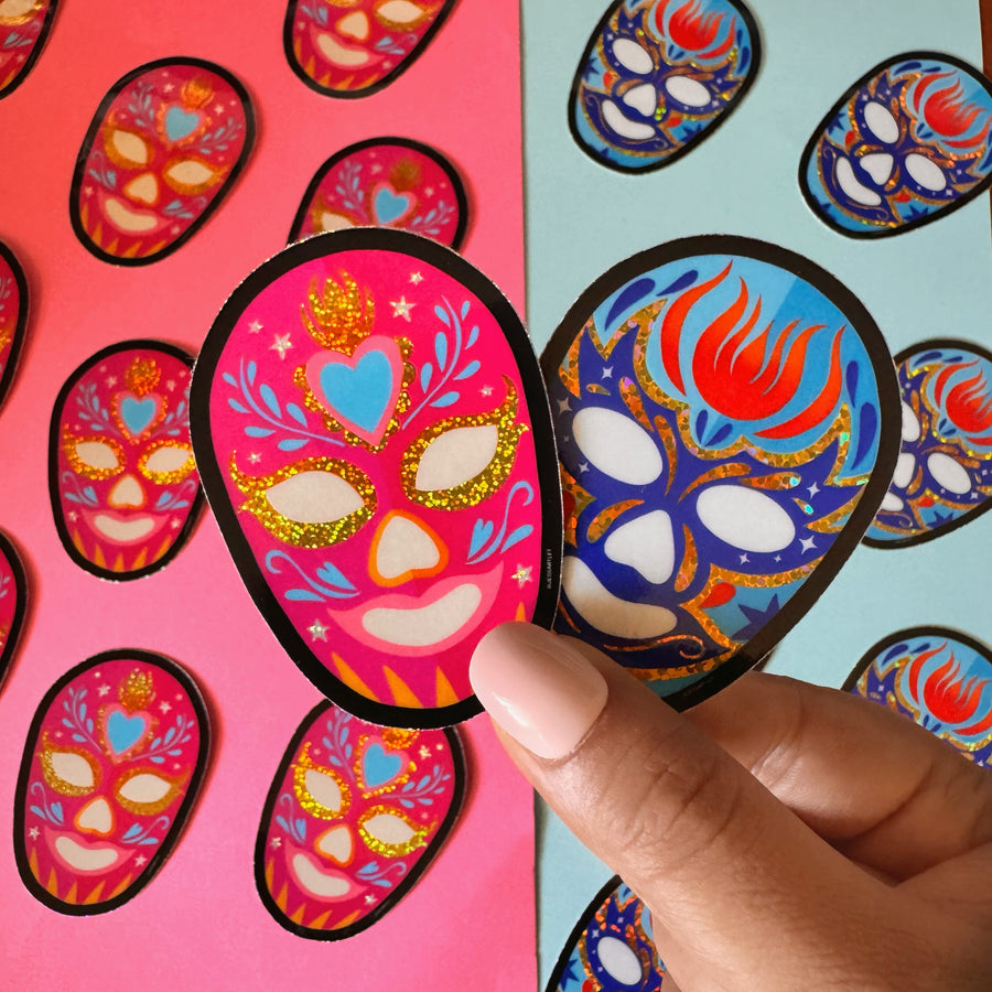 Luchadores Sticker