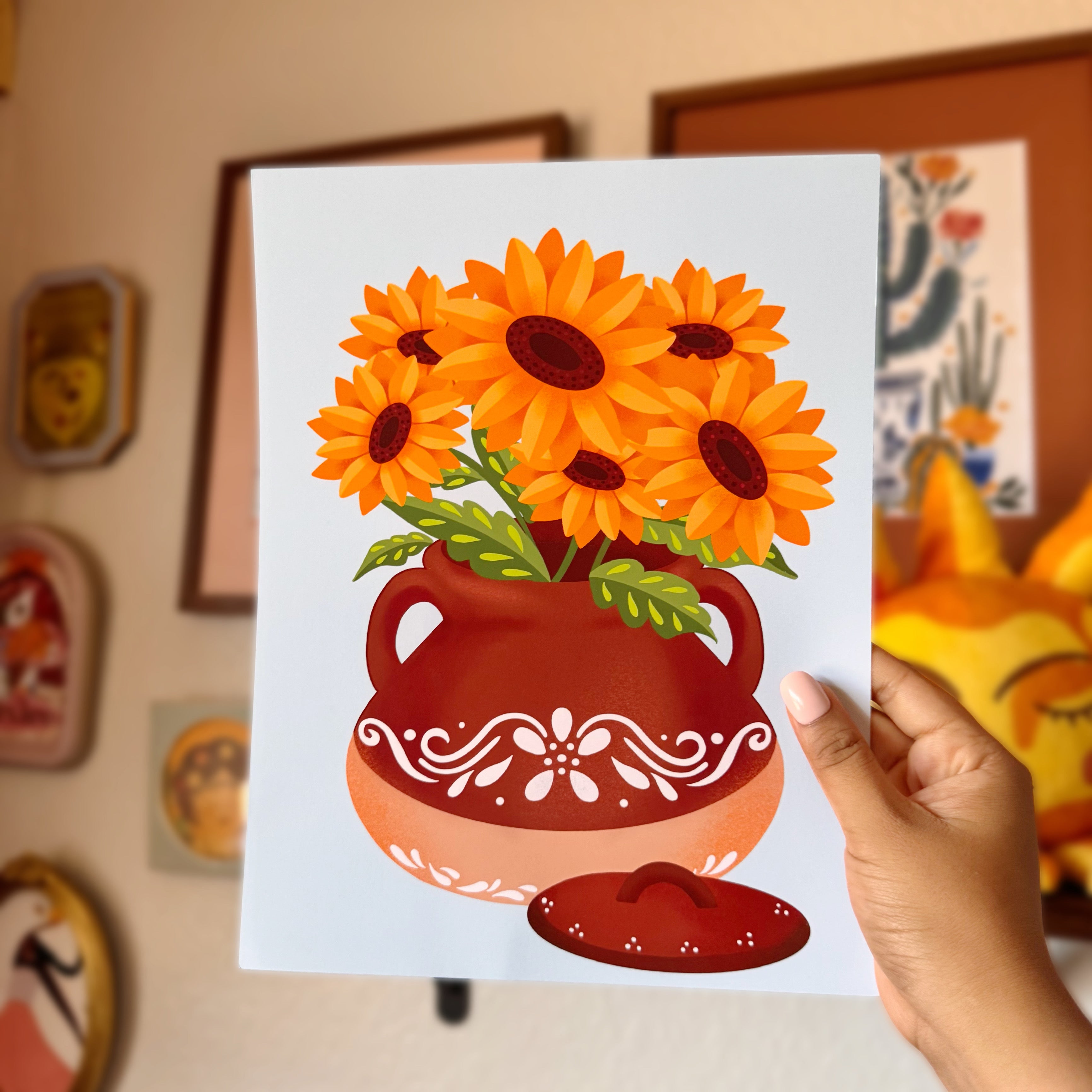 Girasol de Verano Print