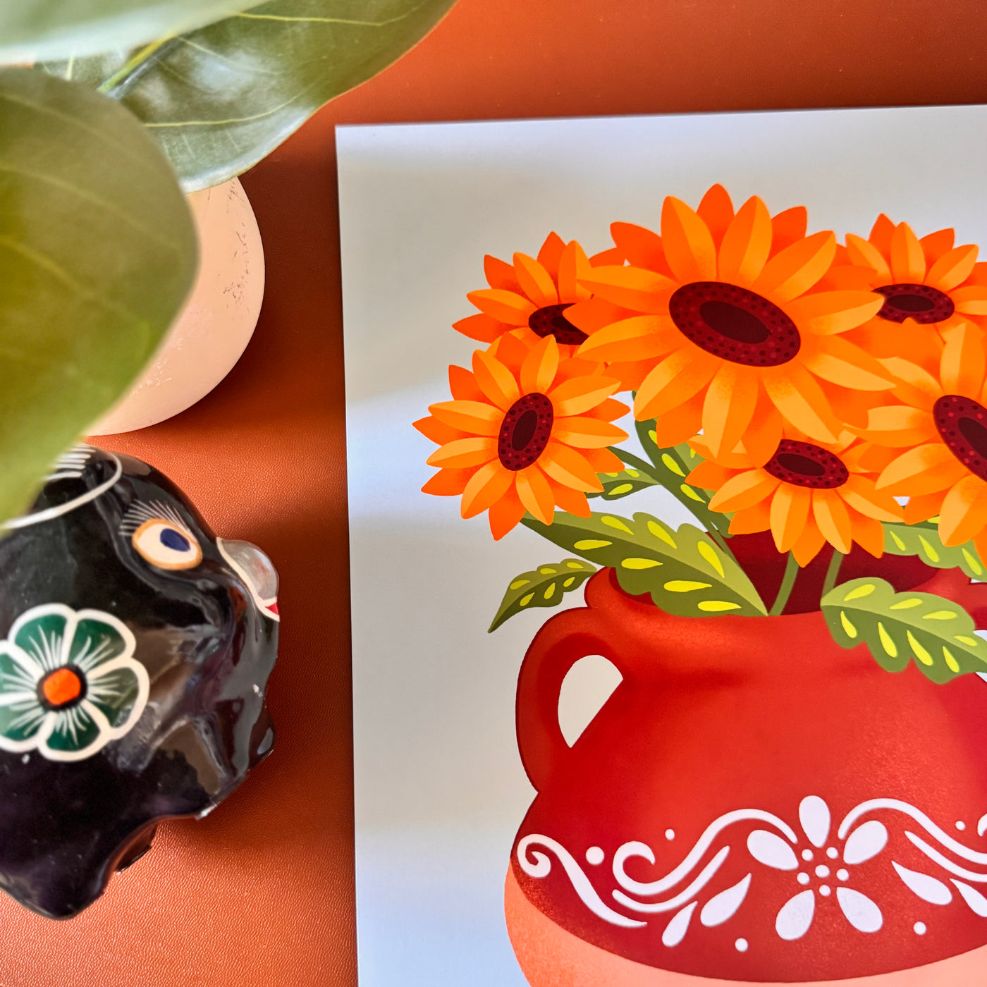 Girasol de Verano Print