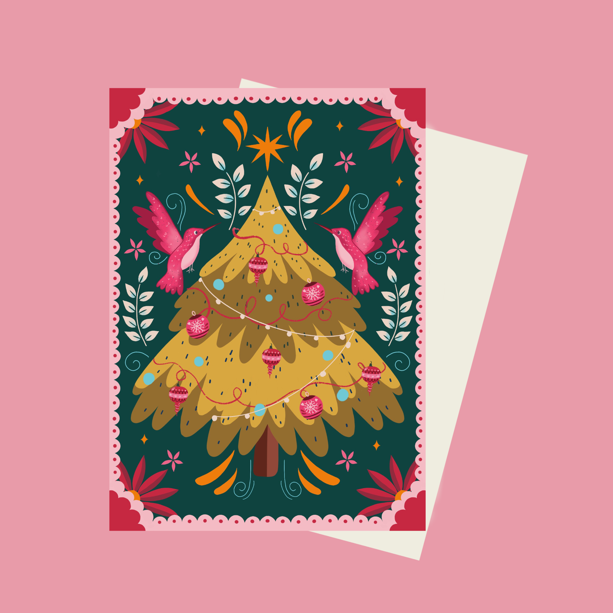 Arbolito Navideño Card