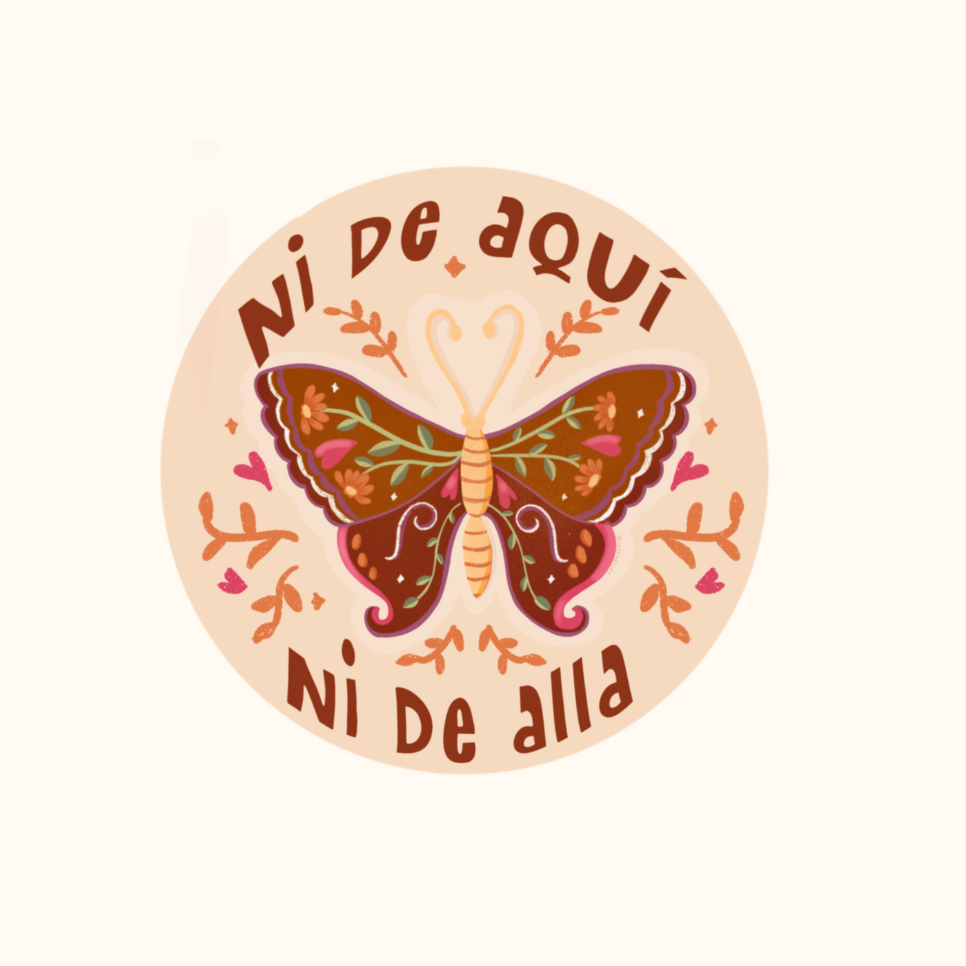 Ni de Aqui, Ni de Alla Sticker