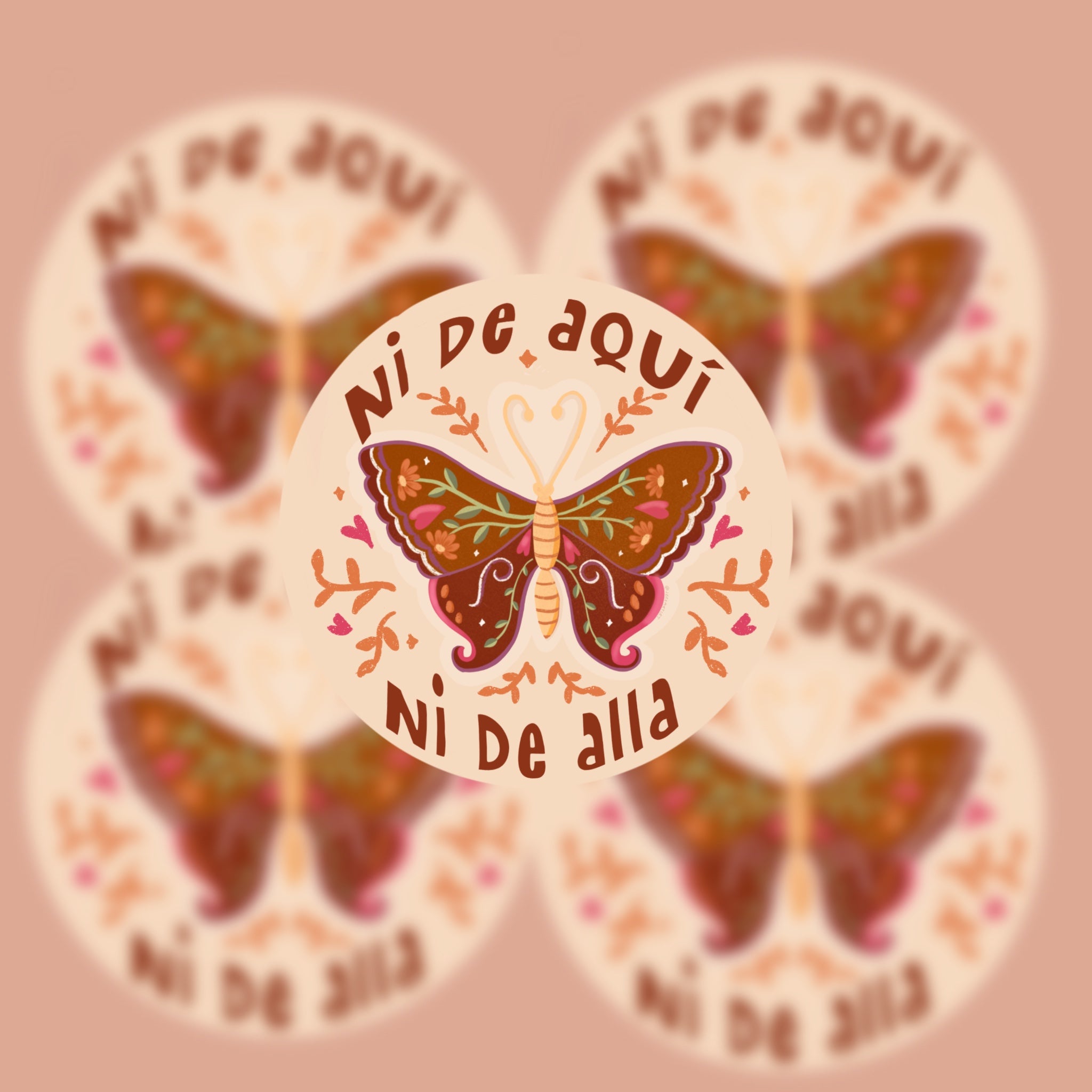 Ni de Aqui, Ni de Alla Sticker