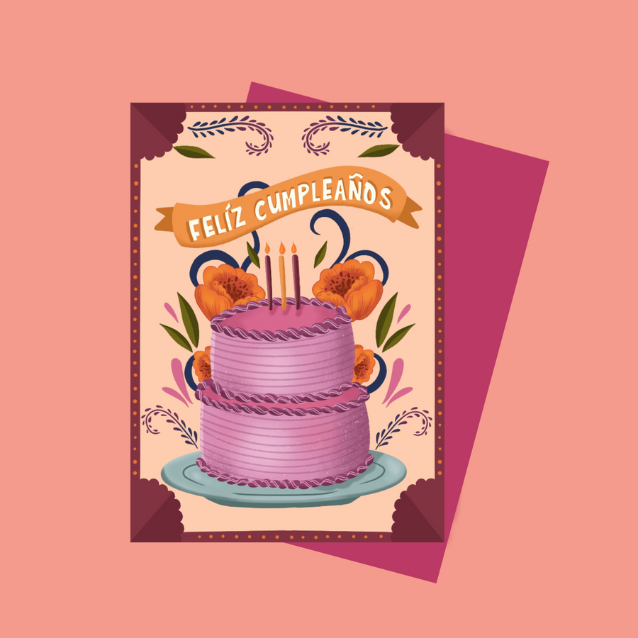 Feliz Cumpleaños Birthday Card