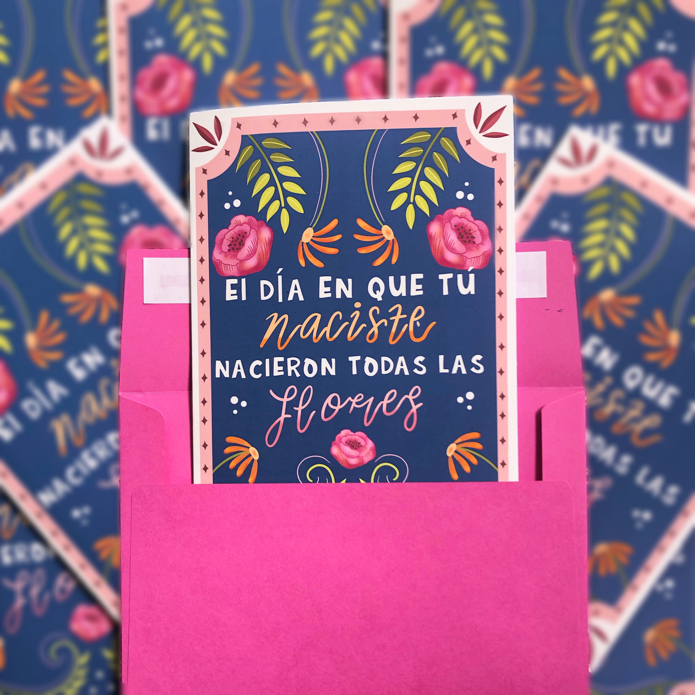 El Día En Que Tú Naciste Birthday Card